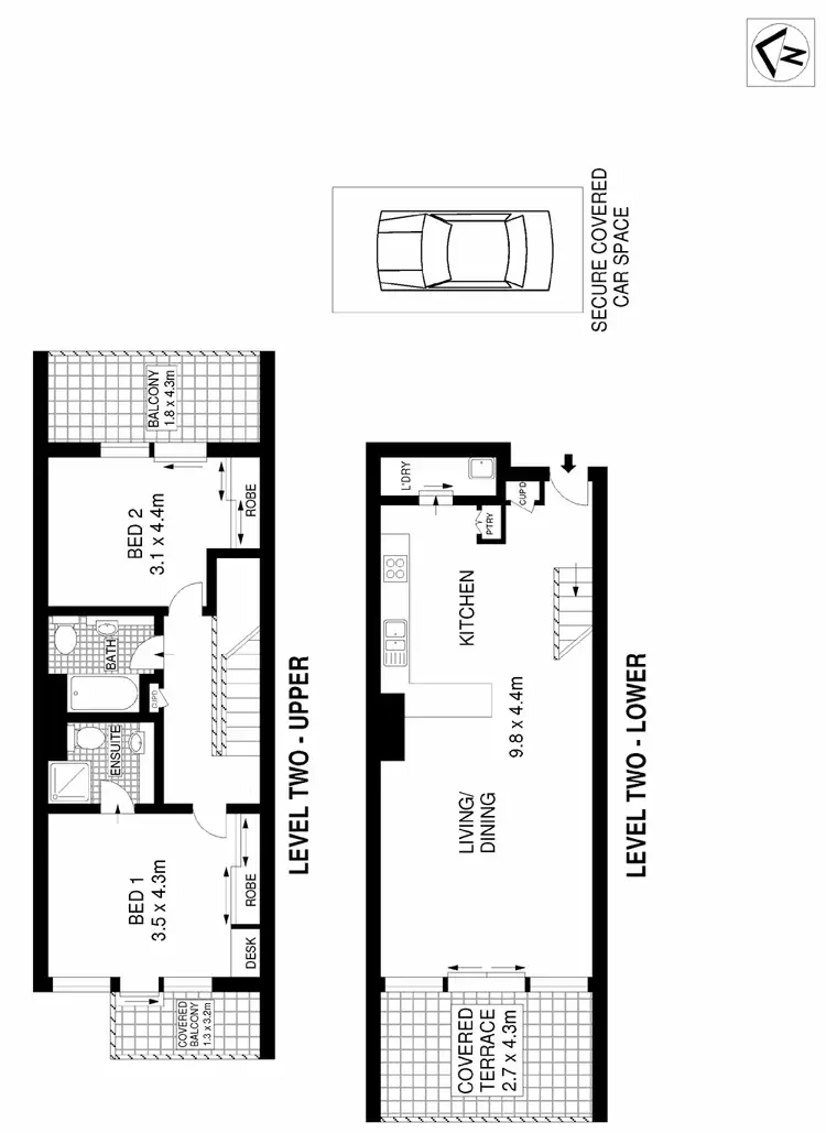 Floorplan of Homely apartment listing, L202/8 Loveridge Street, Alexandria NSW 2015