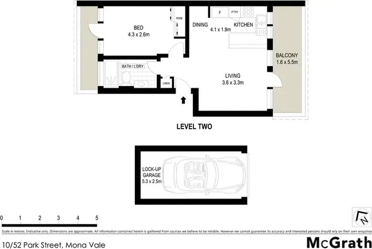 Floorplan of Homely apartment listing, 10/52 Park Street, Mona Vale NSW 2103