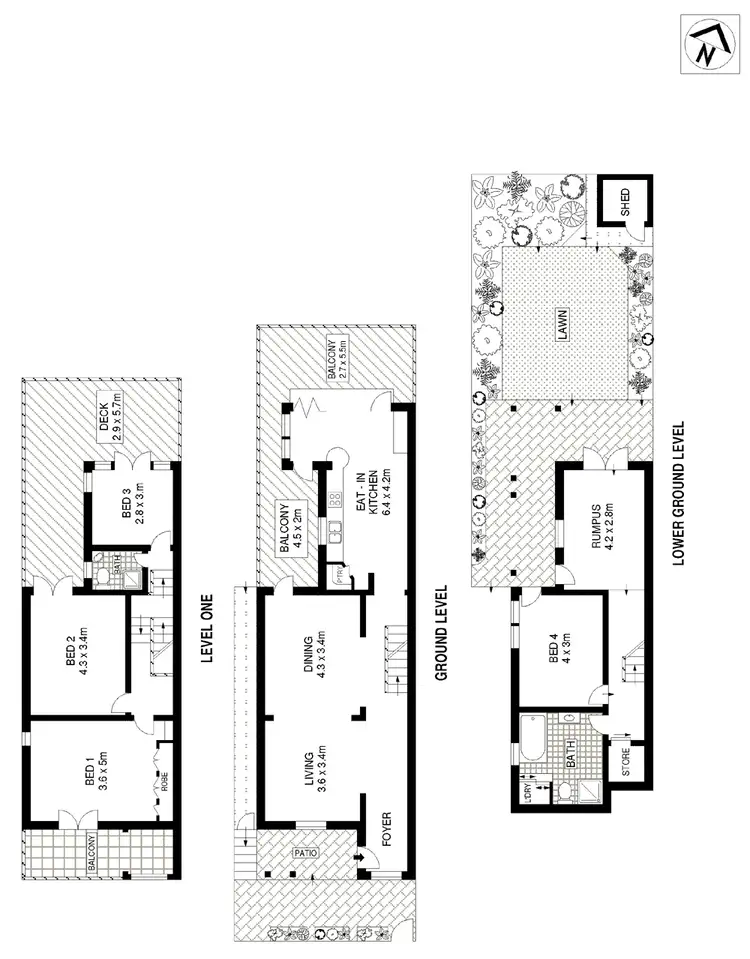 Floorplan of Homely house listing, 9 Robertson Place, Watsons Bay NSW 2030