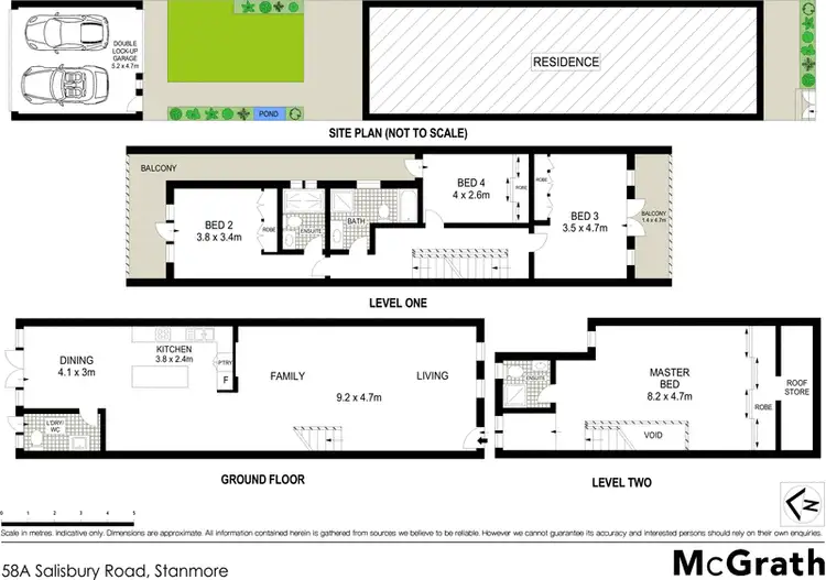 Floorplan of Homely house listing, 58A Salisbury Road, Stanmore NSW 2048