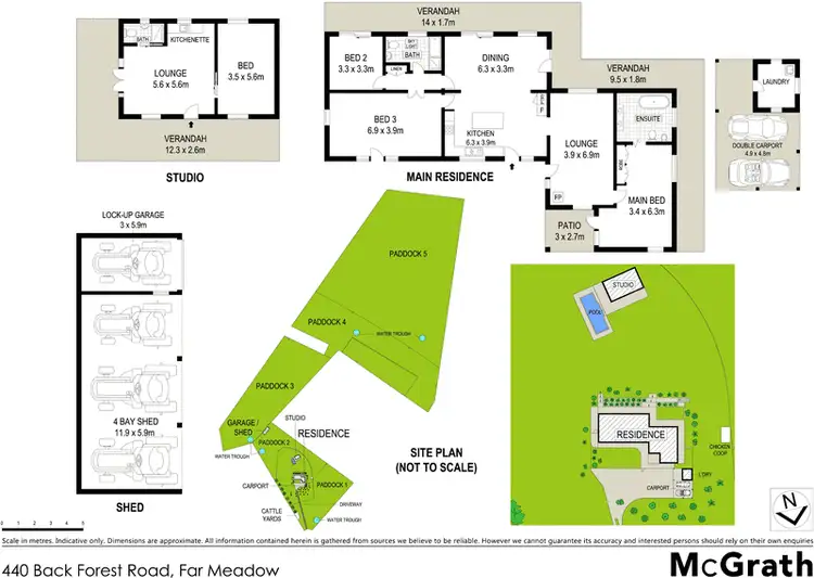 Floorplan of Homely house listing, 440 Back Forest Road, Far Meadow NSW 2535