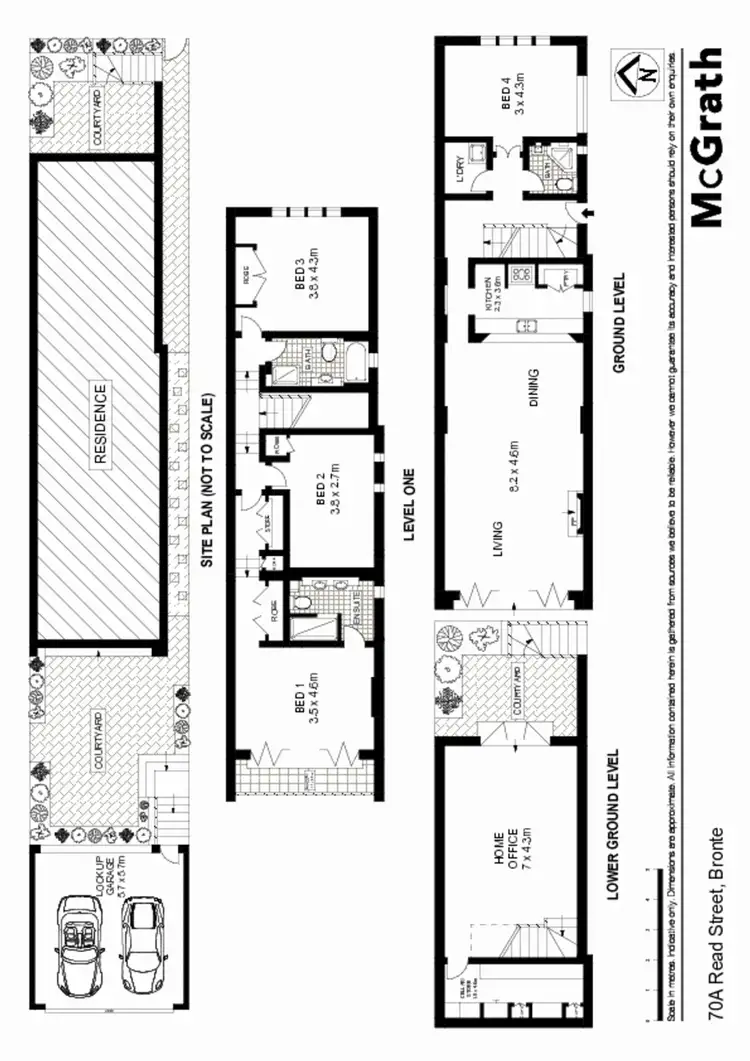 Floorplan of Homely house listing, 70A Read Street, Bronte NSW 2024