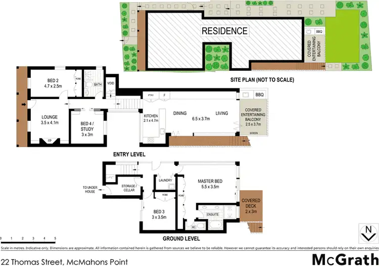 Floorplan of Homely house listing, 22 Thomas Street, Mcmahons Point NSW 2060