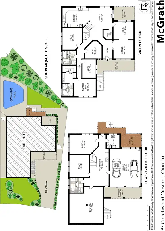 Floorplan of Homely house listing, 97 Coachwood Crescent, Alfords Point NSW 2234