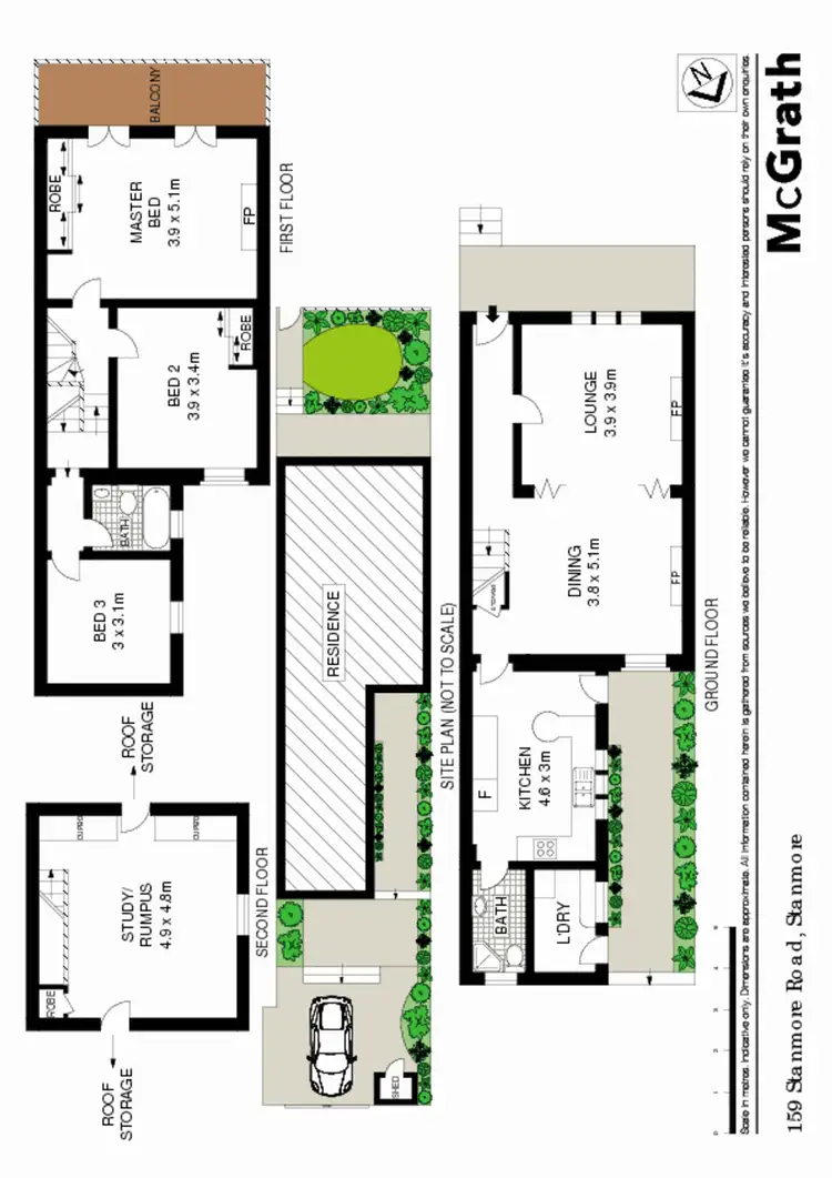 Floorplan of Homely house listing, 159 Stanmore Road, Stanmore NSW 2048