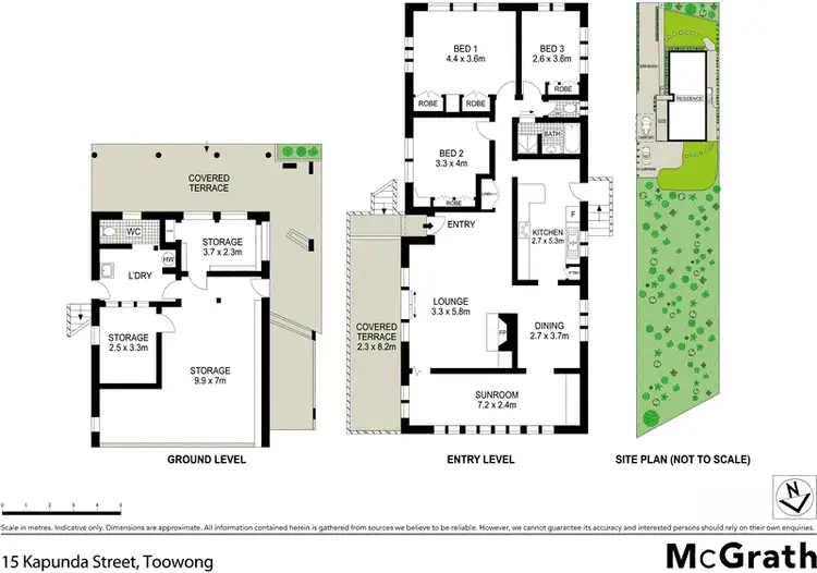 Floorplan of Homely house listing, 15 Kapunda Street, Toowong QLD 4066