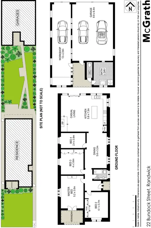 Floorplan of Homely house listing, 22 Bundock Street, Randwick NSW 2031