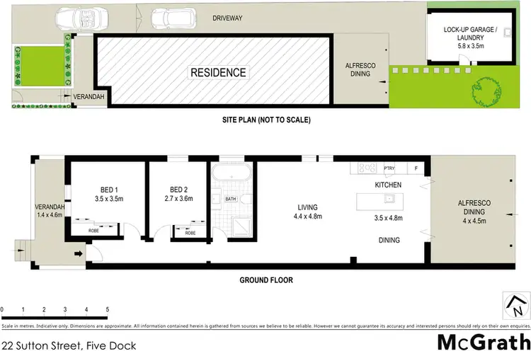 Floorplan of Homely house listing, 22 Sutton Street, Five Dock NSW 2046