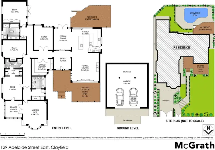 Floorplan of Homely house listing, 129 Adelaide Street East, Clayfield QLD 4011