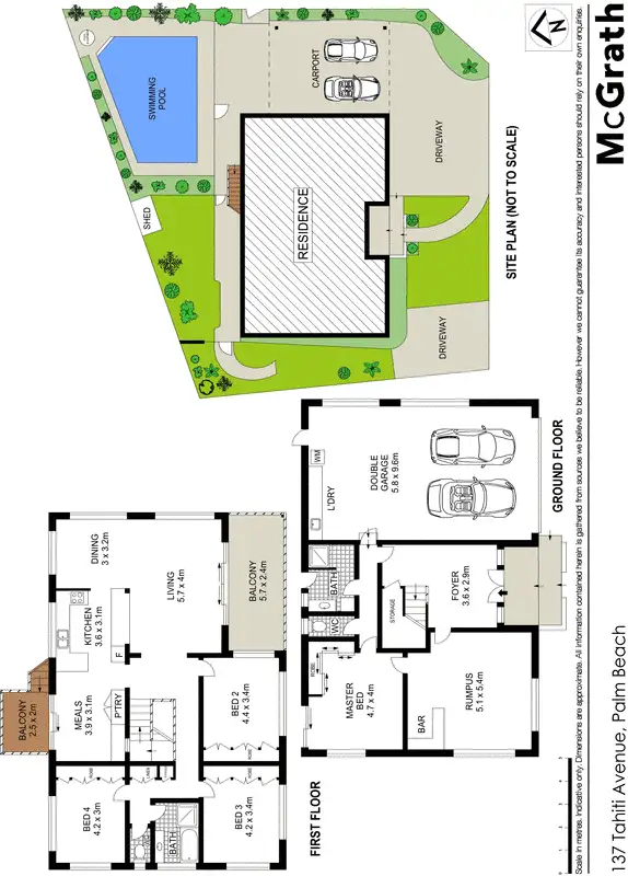 Floorplan of Homely house listing, 137 Tahiti Avenue, Palm Beach QLD 4221