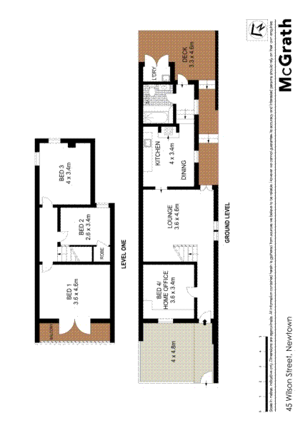 Floorplan of Homely house listing, 45 Wilson Street, Newtown NSW 2042
