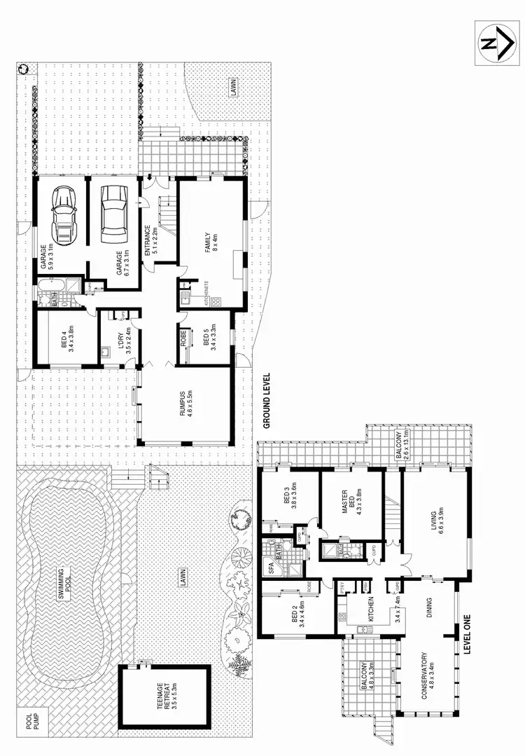 Floorplan of Homely house listing, 34 Tucabia Street, South Coogee NSW 2034