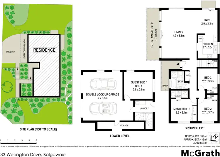 Floorplan of Homely house listing, 33 Wellington Drive, Balgownie NSW 2519
