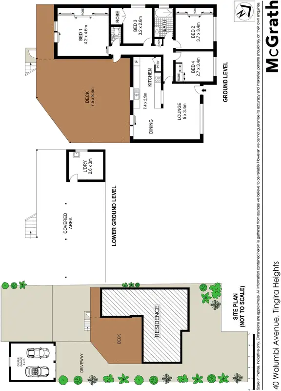 Floorplan of Homely house listing, 40 Walumbi Avenue, Tingira Heights NSW 2290
