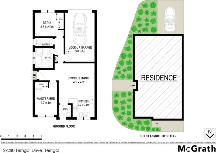 Floorplan of Homely townhouse listing, 12/280 Terrigal Drive, Terrigal NSW 2260