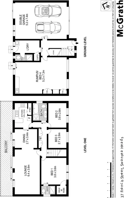 Floorplan of Homely house listing, 37 Francis Street, Swansea Heads NSW 2281