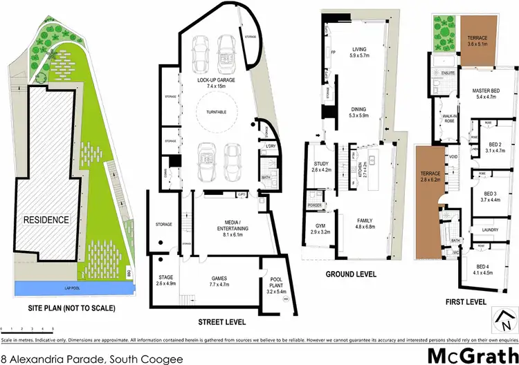 Floorplan of Homely house listing, 8 Alexandria Parade, South Coogee NSW 2034