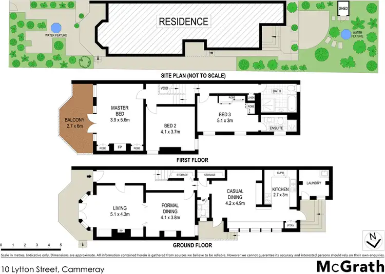 Floorplan of Homely house listing, 10 Lytton Street, Cammeray NSW 2062