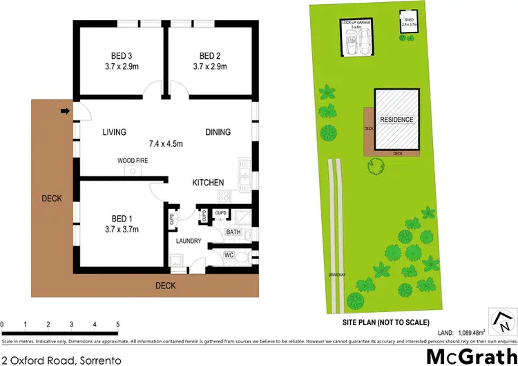 Floorplan of Homely house listing, 2 Oxford Road, Sorrento VIC 3943