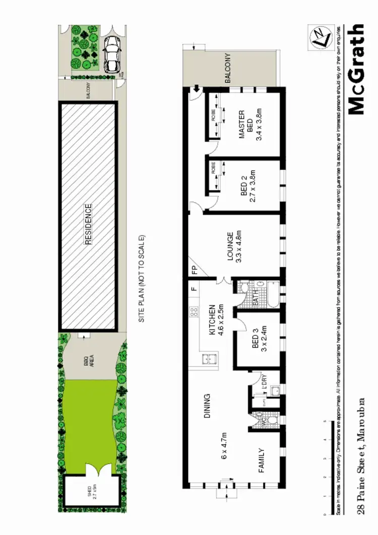 Floorplan of Homely house listing, 28 Paine Street, Maroubra NSW 2035
