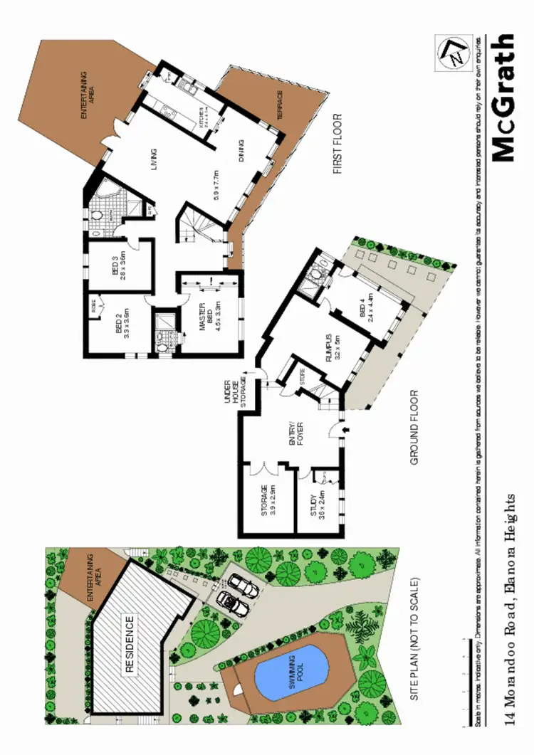 Floorplan of Homely house listing, 14 Morandoo Road, Elanora Heights NSW 2101
