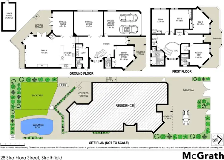 Floorplan of Homely house listing, 28 Strathlora Street, Strathfield NSW 2135
