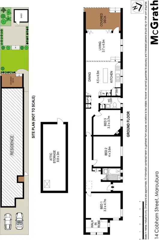 Floorplan of Homely house listing, 14 Cobham Street, Maroubra NSW 2035