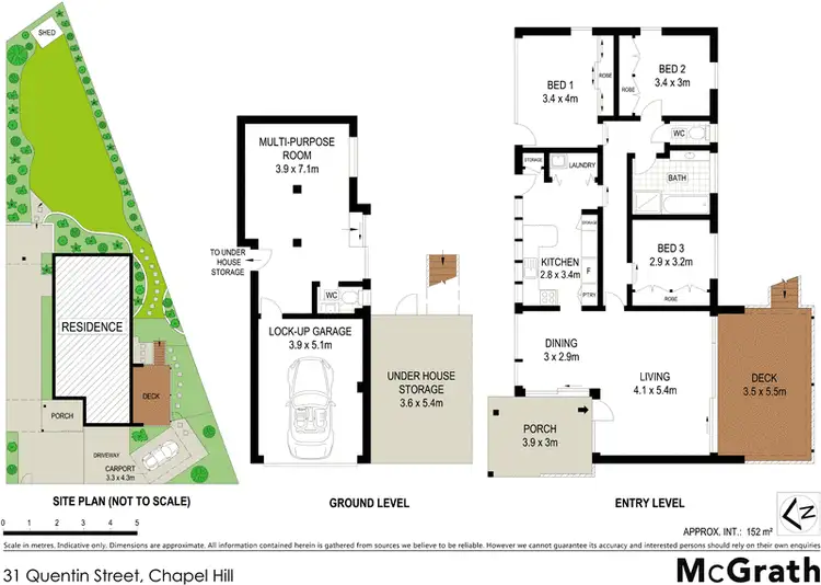 Floorplan of Homely house listing, 31 Quentin Street, Chapel Hill QLD 4069