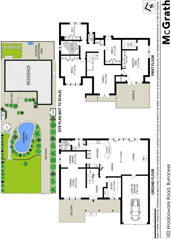 Floorplan of Homely house listing, 182 Woolooware Road, Burraneer NSW 2230