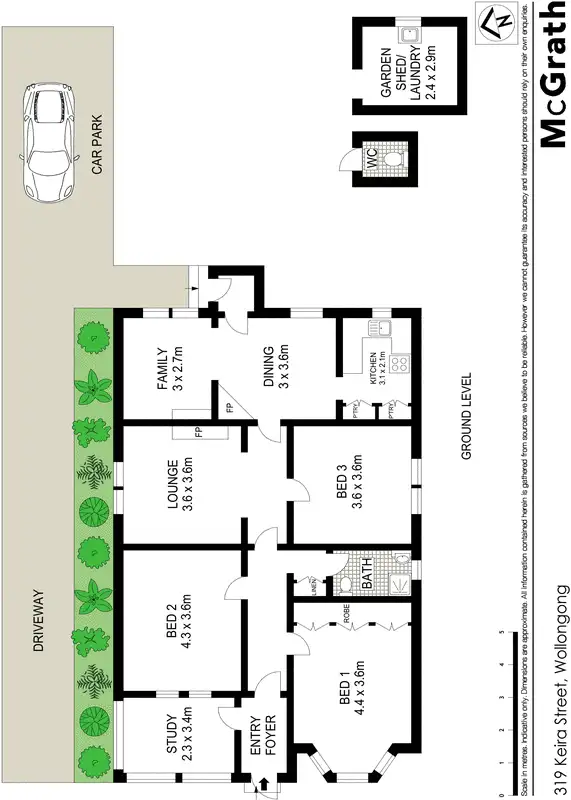 Floorplan of Homely house listing, 319 Keira Street, Wollongong NSW 2500