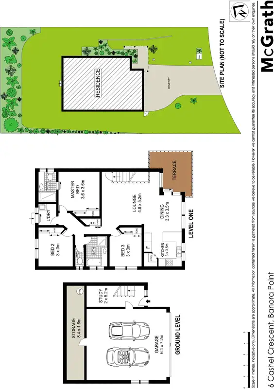 Floorplan of Homely house listing, 6 Cashel Crescent, Banora Point NSW 2486