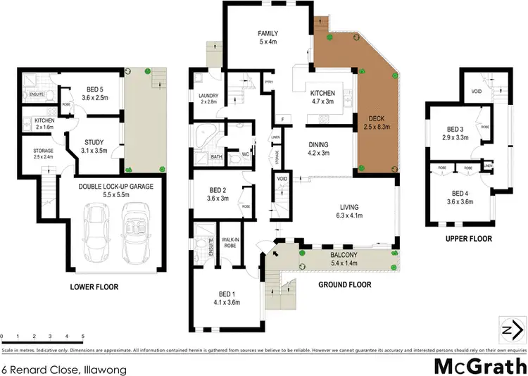 Floorplan of Homely house listing, 6 Renard Close, Illawong NSW 2234