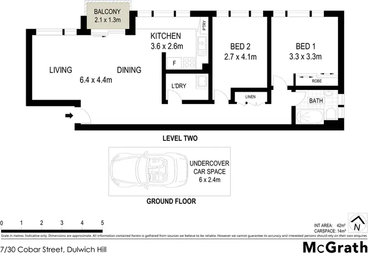 Floorplan of Homely apartment listing, 7/30 Cobar Street, Dulwich Hill NSW 2203