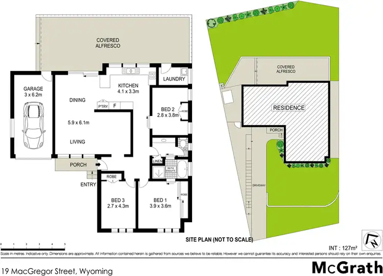 Floorplan of Homely house listing, 19 MacGregor Street, Wyoming NSW 2250