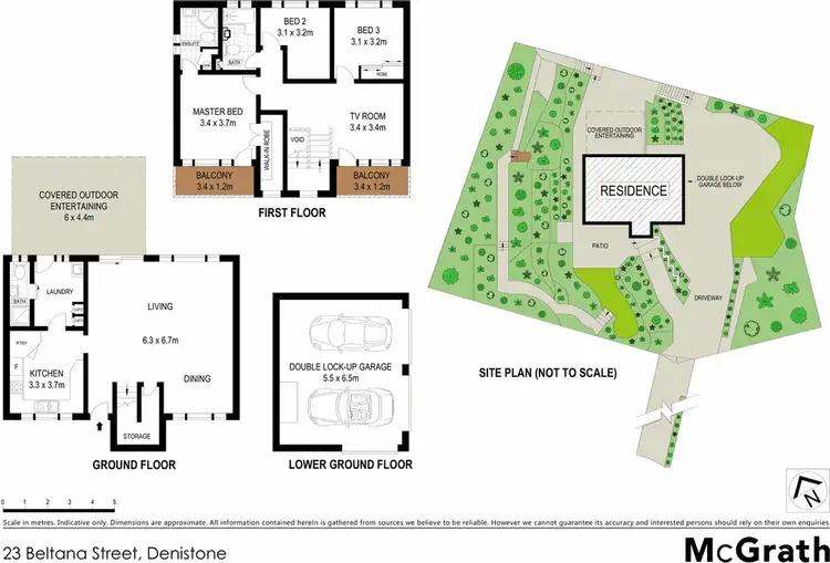 Floorplan of Homely house listing, 23 Beltana Street, Denistone NSW 2114