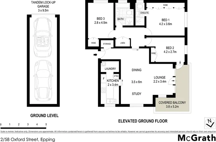 Floorplan of Homely apartment listing, 2/58 Oxford Street, Epping NSW 2121