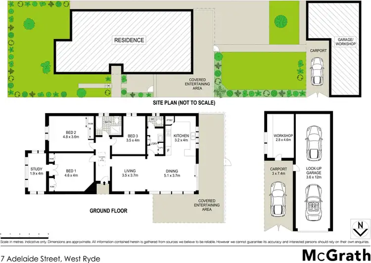 Floorplan of Homely house listing, 7 Adelaide Street, West Ryde NSW 2114