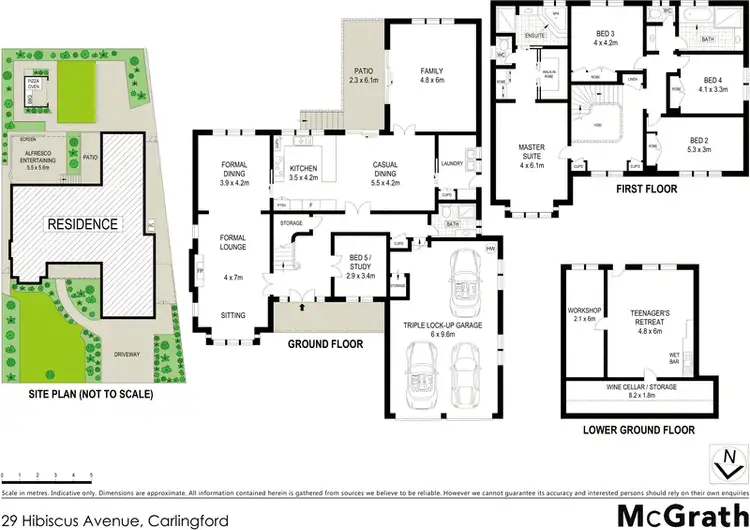 Floorplan of Homely house listing, 29 Hibiscus Avenue, Carlingford NSW 2118