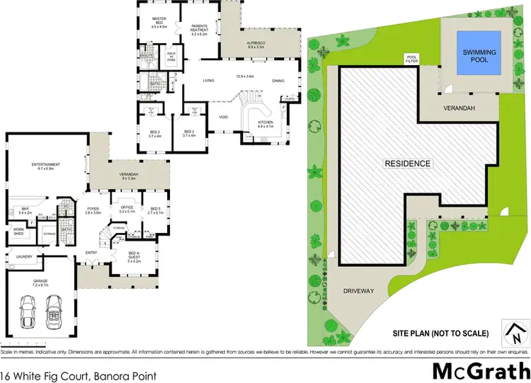 Floorplan of Homely house listing, 16 White Fig Court, Banora Point NSW 2486