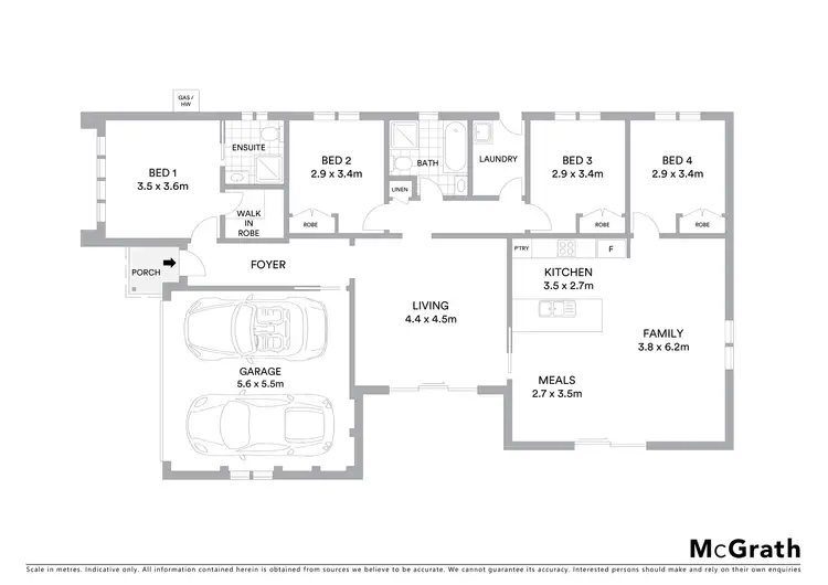 Floorplan of Homely house listing, 14 Holford Crescent, Thornton NSW 2322