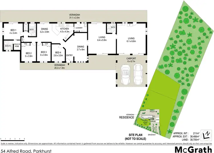 Floorplan of Homely house listing, 54 Alfred Road, Parkhurst QLD 4702