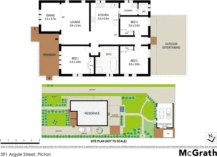 Floorplan of Homely house listing, 391 Argyle Street, Picton NSW 2571