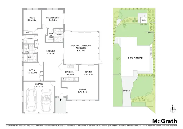 Floorplan of Homely house listing, 2 Oakland Parade, Banora Point NSW 2486