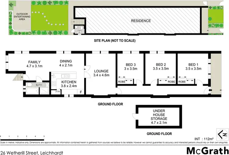 Floorplan of Homely house listing, 26 Wetherill Street, Leichhardt NSW 2040