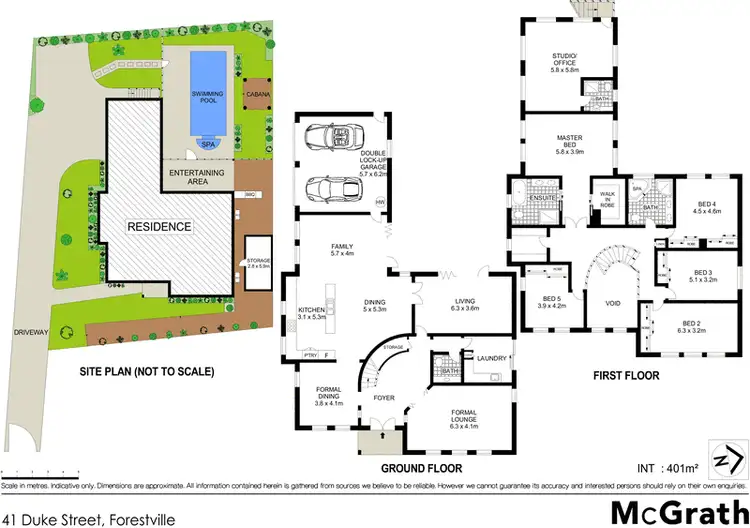 Floorplan of Homely house listing, 41 Duke Street, Forestville NSW 2087