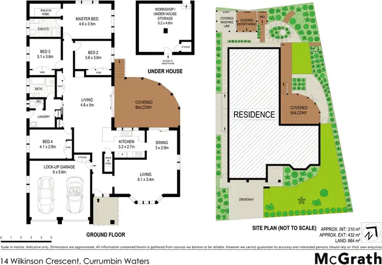 Floorplan of Homely house listing, 14 Wilkinson Crescent, Currumbin Waters QLD 4223