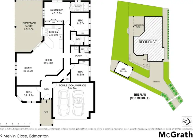 Floorplan of Homely house listing, 9 Melvin Close, Edmonton QLD 4869