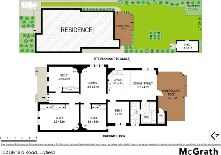 Floorplan of Homely house listing, 132 Lilyfield Road, Lilyfield NSW 2040