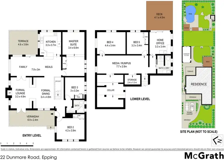 Floorplan of Homely house listing, 22 Dunmore Road, Epping NSW 2121