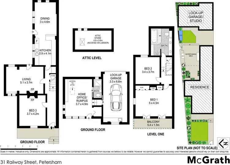 Floorplan of Homely house listing, 31 Railway Street, Petersham NSW 2049